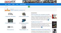Desktop Screenshot of imponar.pl